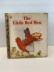 Little Golden Books Walt Disney Red Hen Mini First Little Golden Book 1981 Kids - Picture 1 of 13