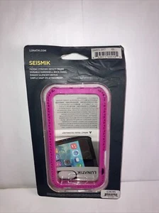 iPhone 5 iPhone 5s Lunatik Seismik Impact Absorbing Case Cover - Pink - Picture 1 of 8