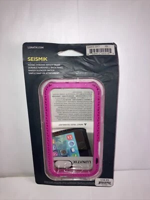 Funda protectora absorbente de impactos Sísmica para iPhone 5 iPhone 5s Lunatik - Rosa Foto 1 de 4