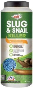 Slug & Snail Killer Pellets 400g Organic Garden Friendly Use Under All Weather 