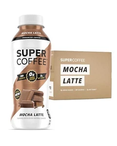 EXP 07/25 12er Pack SUPER COFFEE Keto Protein Kaffee (0g Zuckerzusatz, 10g Eiweiß, - Bild 1 von 6