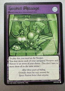 Neopets TCG 224/234 Conjunto Base Pasaje Secreto Evento Común - Imagen 1 de 3