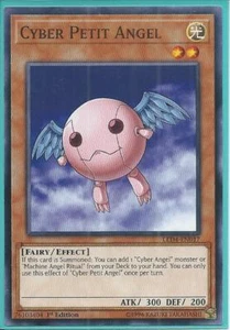 3x Yugioh LED4-EN017 Cyber Petit Angel 1st Edition Common - Picture 1 of 1