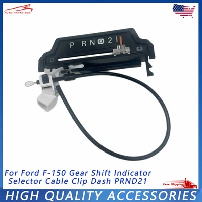 For 1999-2003 Ford F-150 Gear Shift Indicator Selector Cable Clip Dash PRND21 - Imagem 1 de 4