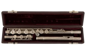 Artly 105 Neusilber Querflöte guter Zustand Vintage 1955 - Bild 1 von 8