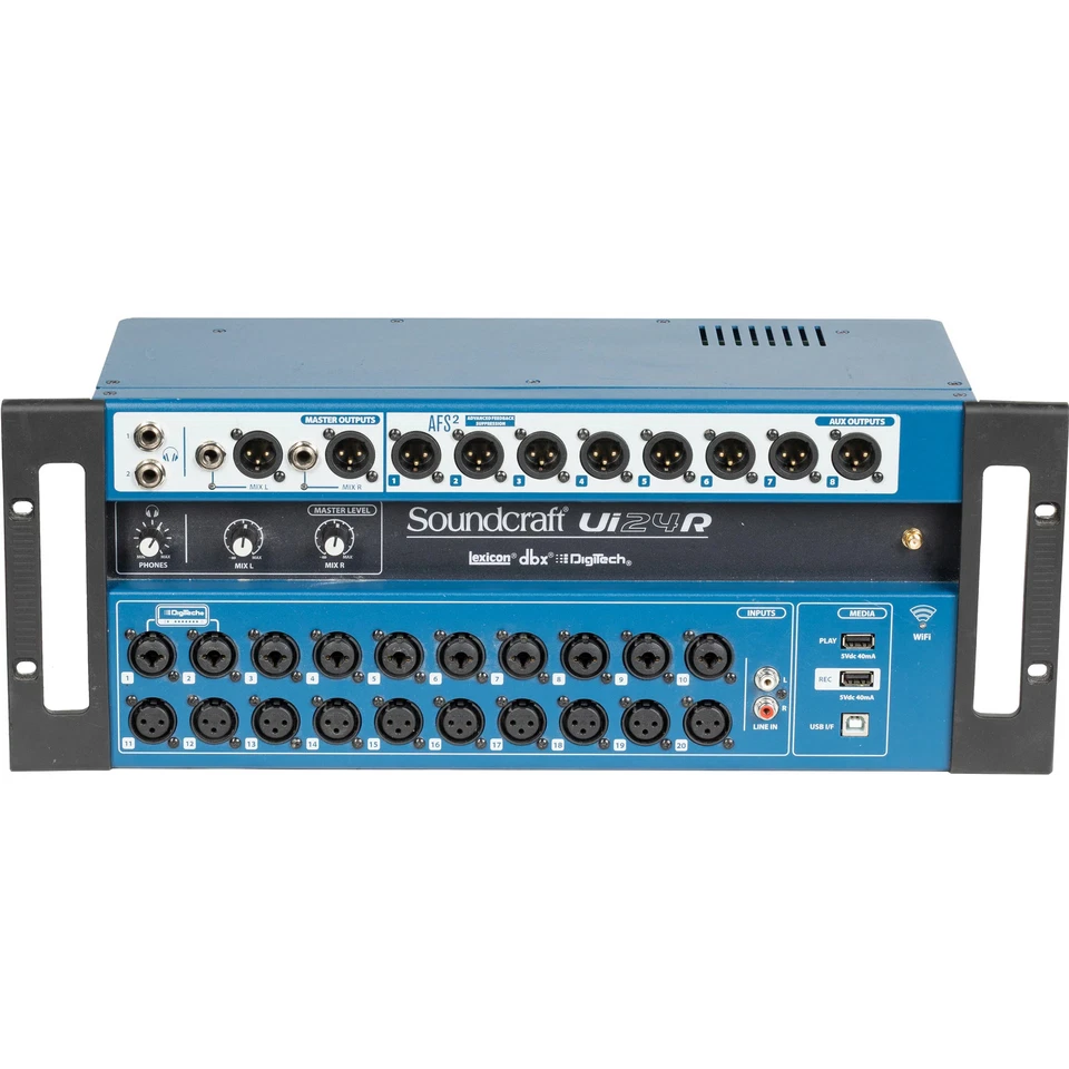 Soundcraft Ui24R Digital Mixer and Multi-Track USB Recorder - Image 1 of 1