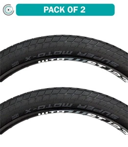 Pack of 2 Schwalbe Super MotoX Tire 27.5x2.4 Clincher Wire GreenGuard - Picture 1 of 2