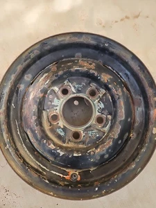 Original Inner 1940's & 1950's Ford 16.5x 5" Steel Wheel Rim 5 on 5 1/2 Pattern - Picture 1 of 12