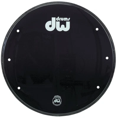 DW Front Ported Bass Drumhead with Logo 22 in. - Image 1 of 3