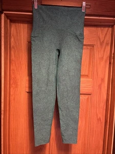 Spanx Booty Boost Active 7/8 Leggings Donna Small S Verde Elasticizzato 50367r Nuovo senza etichette - Foto 1 di 4