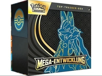 Pokemon Mega Entwicklung Top Trainer Box Lucario DE Version NEU & SEALED (TTB) - Bild 1 von 3