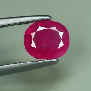 1.00 Cts_Precious_100 % Natural Mozambique Pinkish Red Ruby_Normal Heated - Bild 1 von 3