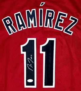 🔥 Jose Ramirez Signed Stitched Jersey JSA COA Cleveland Guardians WOW! - Picture 1 of 5