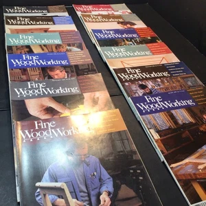 12 Fine Woodworking Magazines, 2 Complete Years, 1988, 89, #68-79, Vtg, Rare - Picture 1 of 16