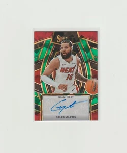 2023 Panini Select Caleb Martin #SSS-CMM Green Cracked Ice SSP Auto Autograph - Picture 1 of 4