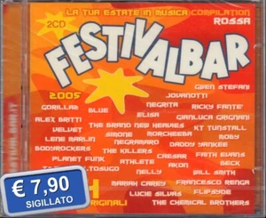 COMPILATION " FESTIVALBAR "ROSSA" DOPPIO CD SIGILLATO PRIMA EDIZIONE   - Foto 1 di 1