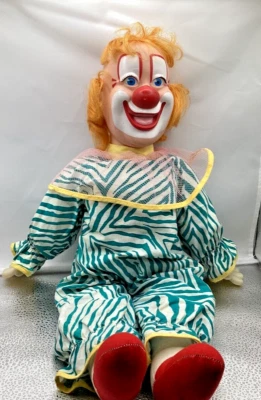 MUÑECA HOWDY DOODY CLARABELL EL PAYASO 1977 19 PULGADAS DE ALTO RARA t43 Foto 1 de 4