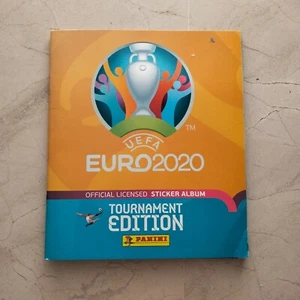 PANINI EURO 2020 TOURNAMENT EDITION ALBUM + TODOS LOS CROMOS PEGADOS - Imagen 1 de 8