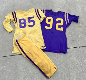 vintage durene football jerseys and pants Powers