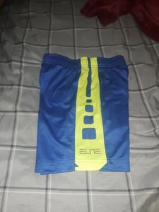 NWT NIKE ELITE TODDLER BOYS BLUE SHORTS Dri-Fit - Picture 1 of 2