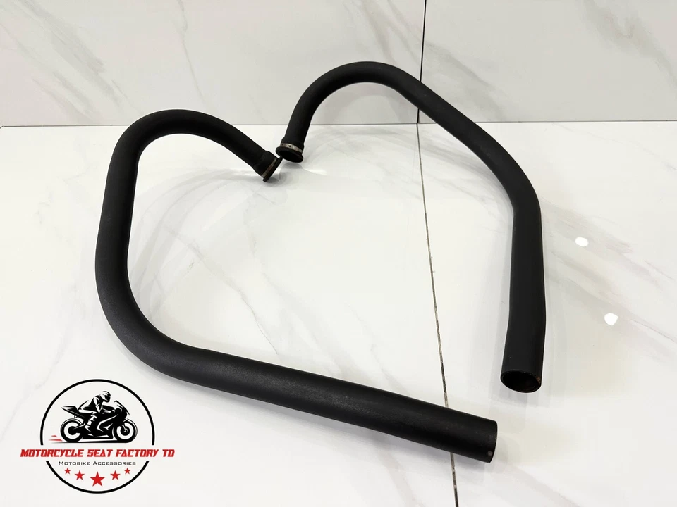 Tubo silenciador escape alta calidad acero Honda SL 350 1970 a 1973 SL350 K1 K2. Foto 1 de 4