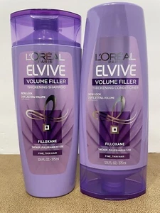 NEW Set of 2 L’oreal Elvive Volume Filler Volumizing Shampoo & Conditioner - Picture 1 of 2