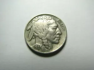 1937 Buffalo Nickel Very Fine - Picture 1 of 5