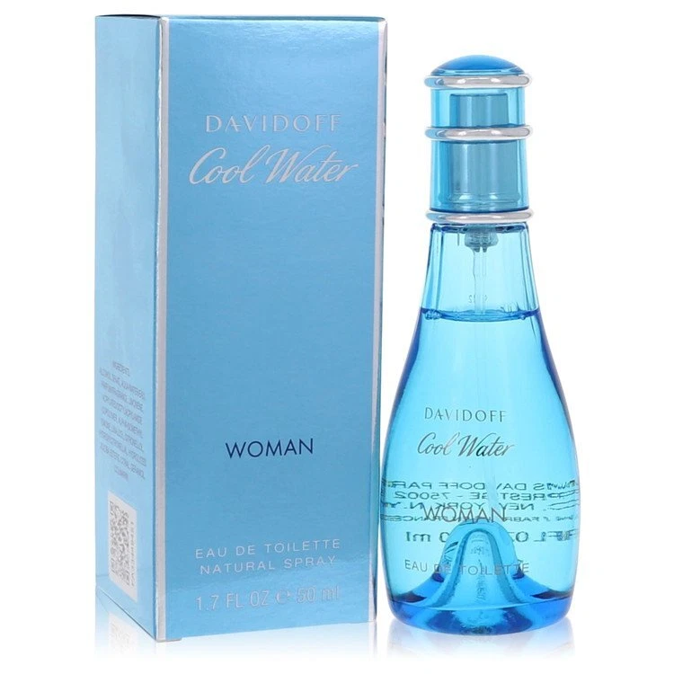 Davidoff COOL WATER Eau De Toilette Spray 1.7 OZ Foto 1 de 1
