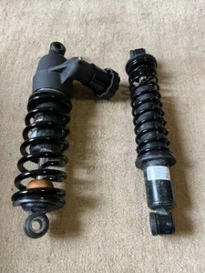 Harley Touring Lowering Premium Ride Adjustable Rear Shock Absorbers FXR FLH FLT - Picture 1 of 5