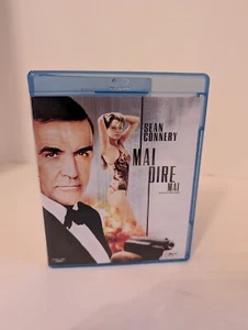 Mai Dire Mai Bluray Blu-ray 007 Ed Italiana Sean Connery Fuori Catalogo Oop - Picture 1 of 4