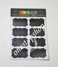 ♛ Shop8 : 1 pc CHALKBOARD Label  Sticker Arts Craft