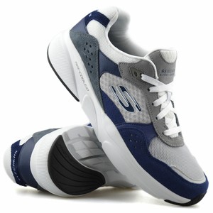 skechers mens blue trainers