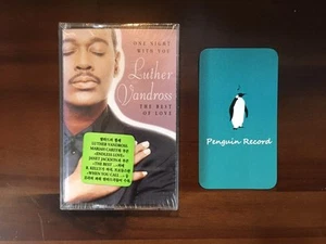 LUTHER VANDROSS - ONE NIGHT WITH YOU / THE BEST OF LOVE CASSETTE TAPE SEALED - Picture 1 of 1