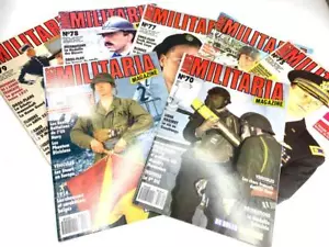 MILITARIA-- French Military Magazine Lot Of 7 - Uniforms, Guns, History 70-79 - Imagen 1 de 4