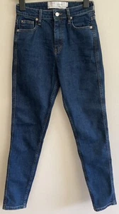 Ladies IRO Experience Straight Skinny Denim Jeans. W27” L30”. Blue. PRISTINE - Picture 1 of 8