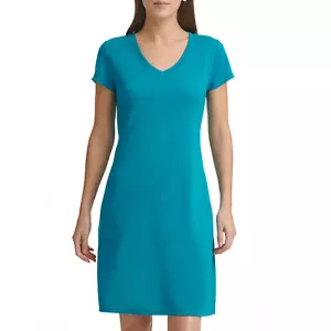 Marc New York Size: XXLARGE Ladies’ Short Sleeve Dress Color:DRAGONFLY BLUE - Picture 1 of 4