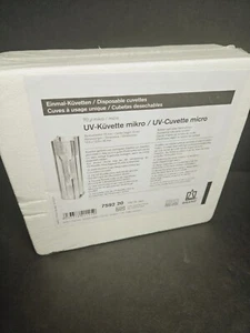 BrandTech Disposable Cuvette Total of 100 Cuvettes - Picture 1 of 9