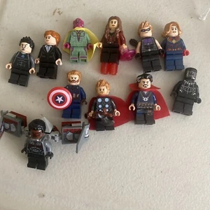 Lego Marvel Avenger secret war Minifigure Lot last stand X11 - Picture 1 of 8