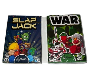 Regal Slap Jack & War Kids  Playing Cards- Card  Decks Instructions Included - Picture 1 of 7