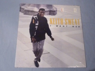 Keith Sweat - I Want Her - 12" Single - Elektra 1987 - New In Shrink - Image 1 of 2
