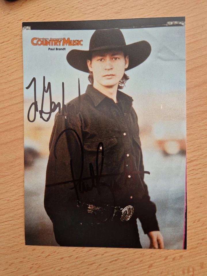 Paul Brandt   Country Musik Autogramm 17,5  x 12,5 Autograph  original - Bild 1 von 1