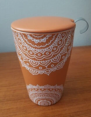 Tea Forte NWOT  Kati Cup Chakra Ceramic Tea Cup with Infuser Basket and Lid - Image 1 of 4