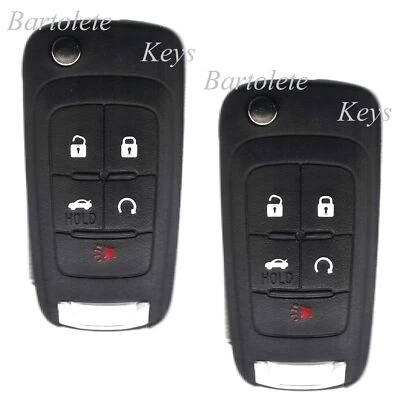 2 OEM Remote Car Key Fob For 2009 2010 2011 Buick Regal LaCrosse Allure PEPS Foto 1 de 4