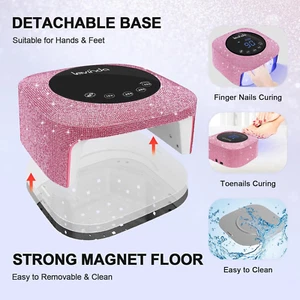 UV Nail Lamp 54W, Cordless Gel UV Led Nail Lamp for Gel Nail Polish & 35000RP... - Picture 1 of 9