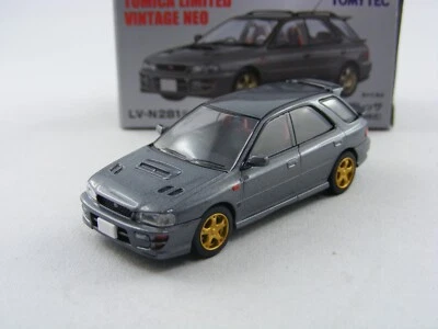 98 Subaru Impreza SW WRX STi grau,Tomytec Tomica Lim.Vintage Neo LV-N281b,1/64 - Bild 1 von 4