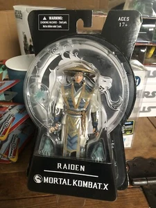 Nueva figura de acción sellada de Mortal Kombat X Raiden Mezco Toyz 2015 rara - Imagen 1 de 4