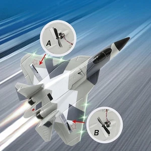 RC Airplane Birthday Gift Electric Fighter Model for Kids Beginner Children - Picture 1 of 7