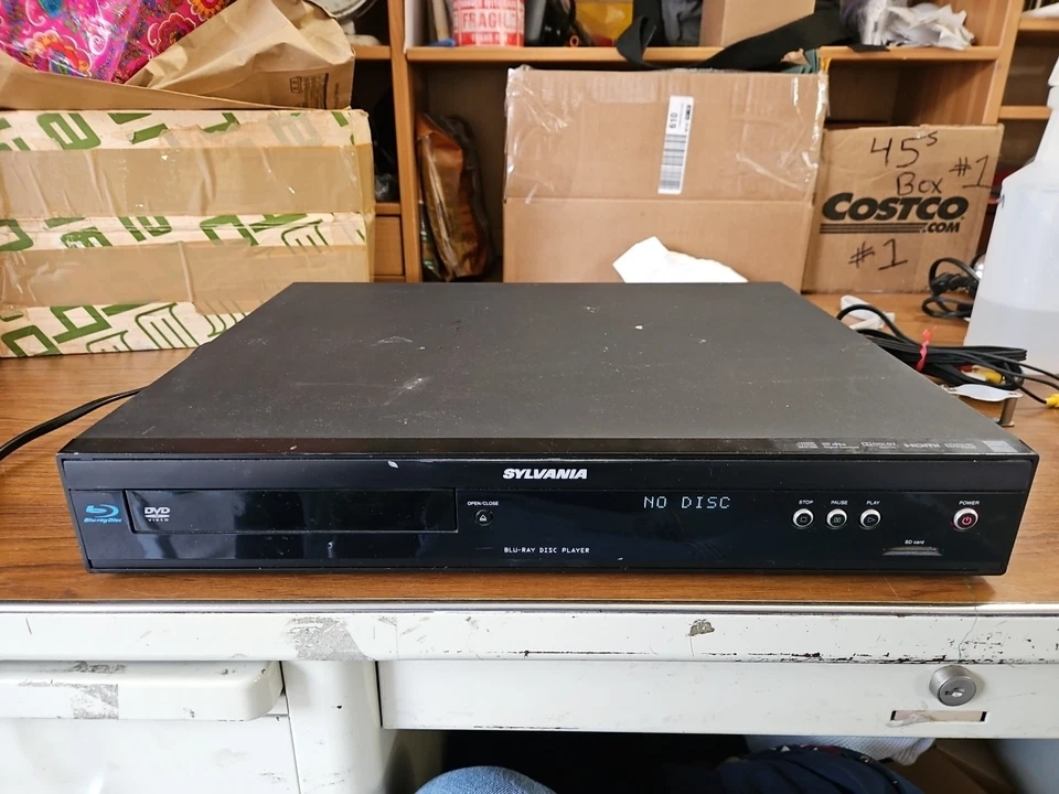 Sylvania NB501SL9 Blue-Ray Disc DVD Player.No Remote  Tested Excellent!! - Image 1 of 4