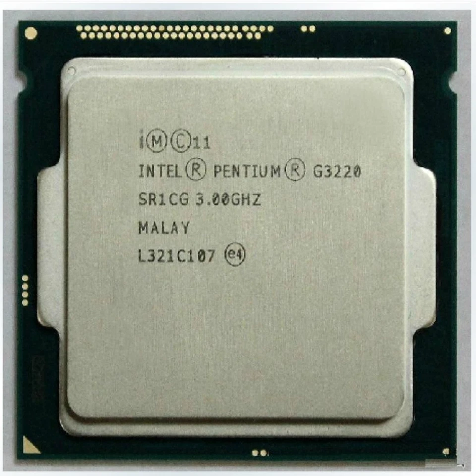 Procesador CPU Intel Pentium G3220 de escritorio 3 GHz, LGA 1150, 5 GT/s Foto 1 de 1