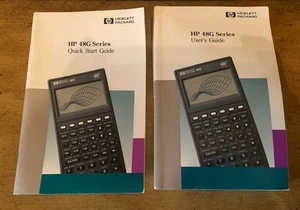 Hewlett Packard HP 48G Graphing Calculator Manual User Guide+ QUICK START GUIDE - Picture 1 of 8